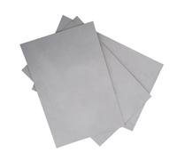 Sorandy Kit de Réparation Bateau Gonflable en PVC Imperméable, 3 Pièces, Patchs de Réparation pour Matelas Gonflables, 3 Couleurs Disponibles pour Radeau Pneumatique, canoë, Kayak (Gris Blanc)