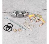 Sorandy Kit de Serrures Cutlass de Haute qualité, Kit de Clés de Coffre de Porte 654394765282, Convient pour Chevelle, Malibu, Monte Carlo, Camaro pour Accessoires de Voiture