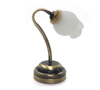 Sorandy Lampe de Table Miniature, Style Européen Vintage 1:12 (Floral