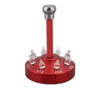 Sorandy Le Réglage du des Mains de Regarder, Ajusteur en Acier en Alliage avec 8 PCS Tête de Réglage pour Horloger, Léger et Portable, Durable pour Les Tâches de Réparation