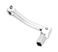 Sorandy Levier de Changement de Vitesse Pliable en Aluminium CNC Durable, Pédale Antidérapante pour la Plupart des Vélos Tout-terrain (SILVER)