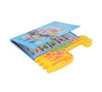 Sorandy Livre de Lecture de Langue Intelligente éducative, Learning Arabic English Interactive Electronic Bilingual Book for Kids, Interactive Audio Sound Book avec de la Musique pour Tout-Petit