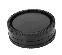 Sorandy Lot de 2 Cache-Capuchons de Corps à Monture E, Capuchon d'objectif Arrière pour Appareil Photo NEX, Kit d'accessoires de Photographie avec Conception Intégrée, Idéal pour la Protection de