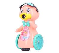 Sorandy Machine à Bulles Automatique pour Enfants, Souffleur de Bulles électrique, Machine à à Roues Lisses avec Un Design Unique, Idéal pour Les Jeux en Extérieur, en Intérieur et Les Fêtes