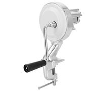 Sorandy Machine à Macaronis, Presse à Nouilles Manuelle Portative en Acier Inoxydable avec Poignée Confortable pour Pâtes Faites Maison, Compatible avec une Utilisation en Cuisine de