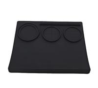 Sorandy Mat de Sabotage de café en Silicone, 9,9x7,9 Pouces de Tamponnage à Expresso, Tapis Portafilter Antidérapant Résistant à la Chaleur Imperméable, Accessoires de Machine à Expresso