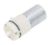 Sorandy Micro Air Pump, Pompe à Vide à Diaphragme DC avec des Ports d'air à Angle à 90 Degrés, Blanc, Pompe électrique Auto-amorce pour Le Réfrigérateur, Fabricant de Glace, Machine à café, (Dc6v)