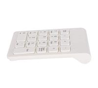 Sorandy Mini Clavier sans Fil Ergonomique Léger, pavé Numérique USB, Accessoire pour Ordinateur PC, Clavier à Entrée Rapide pour Usage Général, Blanc/Noir, 3,35 X 5,24 Pouces (White)