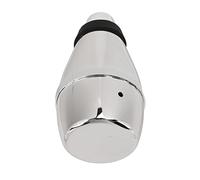 Sorandy Mini Sourdine de Trompette Entièrement Fermée, Sourdine de Pratique pour les Amateurs de Silencieux en Plastique, de Remplacement, Idéale pour la Pratique à Domicile (SILVER)
