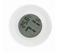 Sorandy Mini Thermomètre et Hygromètre Numérique de Haute qualité pour la Surveillance de la Température et de l'humidité des Reptiles dans les Réservoirs (WHITE)