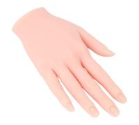 Sorandy Modèle de Doigt en Silicone Flexible pour la Pratique du Nail Art, pour Mannequin de Formation des Ongles en Acrylique à la Maison ou au Salon, 1 unité