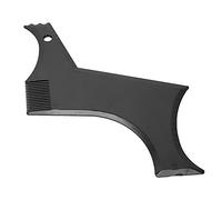 Sorandy Modèle de Mise en Forme de Barbe, Outil de Coupe de Cheveux Robuste pour le Style de la Barbe des Hommes, fabriqué en Plastique Sûr, Noir, 1 unité