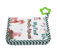 Sorandy Mon Premier Livre de Photos, Soft Photo Tissu Baby First Family Album Memory Book, Tient 4x6 "pour nouveau-né, Tout-petit, Enfants, Baby Shower, Pas de Bords Durs