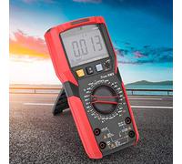 Sorandy Multimètre Numérique de Mesure NVC UT89X/UT89XD avec Mesure de Condensateur de Charge Rapide pour électriciens et Techniciens Rouge et Gris (UT89X)