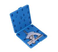 Sorandy Outil de Précision Rapporteur de Biseau Vernier pour le Travail du Bois et le Travail des Métaux 0-320 Degrés pour une Mesure Précise de L'angle et un Marquage avec Boîte en Plastique (Type