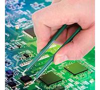 Sorandy Outil D'extraction de Circuits Intégrés, Outil Manuel Haute Performance pour la Réparation et le Remplacement des Circuits Intégrés électroniques, Acier et Plastique 10.5cm 5 Pièces