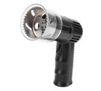 Sorandy Ouvre-Noix de Coco Automatique électrique, Ouvreur électrique Portable pour les Noix de Coco Jeunes et Matures, 304 Puncher de Cocotool Fil en Acier Inoxydable, Outil Pratique (BLACK)