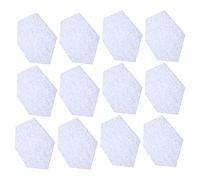 Sorandy Panneau d'absorption Acoustique en Fiber de Polyester, Ensemble de Mousse d'isolation Acoustique Hexagonale, Kit 'insonorisation, Idéal pour le Studio et la Maison 12 Pièces (GREY)