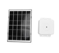 Sorandy Panneau Solaire, Batterie 15000mAh 360 Réglable IP65 (WHITE)