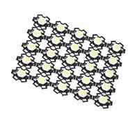 Sorandy Perle de Lumière LED à Puce Intégrée, 25 Pièces, Haute luminosité, Ampoule de Projecteur pour la Circulation, la publicité, L'éclairage Intérieur, Substrat en Aluminium, Blanc Chaud