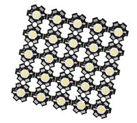 Sorandy Perle de Lumière LED à Puce Intégrée, 25 Pièces, Haute luminosité, Ampoule de Projecteur pour la Circulation, la publicité, L'éclairage Intérieur, Substrat en Aluminium, Blanc Chaud