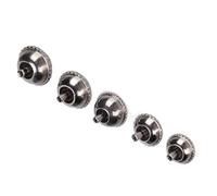 Sorandy Pièces de Couronne de Montre, Assortiment de Boutons de Couronne de Montre de Remplacement en Ballon Bleu en Acier, 5 Pièces, Accessoires de Réparation de Durables, Idéaux pour Les Horlogers