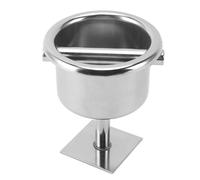 Sorandy Pièces Intégrées dans la Voie de Natation en Acier Inoxydable, Remplacement de la Tasse d'ancrage de la Corde de Voie de Piscine, avec Plaque de Base Rectangulaire