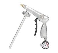 Sorandy Pistolet de Pulvérisation de sous-revêtement d'air, Pulvérisateur Pneumatique Efficace en Alliage D'Aluminium pour la Protection Contre la Rouille Automobile, Couleur Aluminium