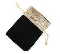 Sorandy Pochette à Cordon en Velours Sac de Rangement de Cadeau de Mariage de Bijoux Doux, 50pcs 7 X 9 Cm Pochette à Cordon en Velours Rouge pour des événements élégants (#2)