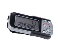 Sorandy Podomètre 3D pour la Marche, Compteur de Pas Simple, Moniteur de Pas Portable avec Grand écran LCD, Pince, Sangle et Mémoire de 30 Jours, Idéal pour Les Femmes, Les Hommes et Les Personnes