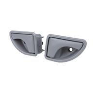 Sorandy Poignées de Porte Intérieures Grises, Ensemble de Poignées de Porte de Voiture à Installation Précise avec Numéros OEM 8200247802 8200289434 pour Twingo 1997-2007 les Modèles