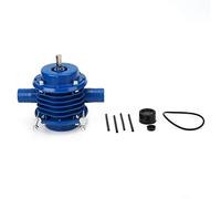 Sorandy Pompe de Forage électrique Portable pour les Tâches de Transfert de Liquide et D'assèchement à la Maison et au Jardin, Plastique Bleu Léger