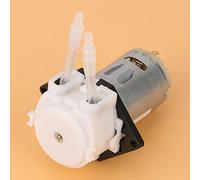 Sorandy Pompe Péristaltique 12V Pour Analyse Chimique (2 * 4 white) | Entretien facile, Conception auto-amorçante, Contrôle de la direction du débit, Convient pour une utilisation en aquarium