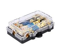 Sorandy Porte-fusible à Lame 24V 60A, Boîte de Circuit Haute Performance pour Voitures, Camions, Bateaux, 1 en 3 Sorties