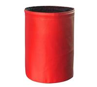 Sorandy Poubelle de Voiture Pliable, étanche à L'eau, Double Couche, Lavable avec Bande élastique, Rangement Portable Multifonctionnel, Poubelle de Voiture Pop-up pour Camions, SUV, (Aubergine)