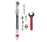 Sorandy Rallonge de clé Décalée, Extensible 2 en 1, Manuelle, Automatique, Robuste, Antidérapante, Amortisseur de Vibrations, Extension D'impact à Cliquet avec Adaptateur 1/2 Po pour