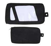 Sorandy Sac de Rangement pour Ailerons de Planche de Surf 13,4 Pouces, Sac en Toile PVC pour Accessoires de Surf, Mezzanine Double avec Rangement amélioré, Idéal pour Les équipements de Sports
