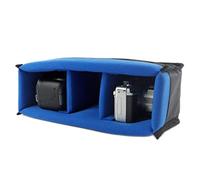 Sorandy Sac D'insertion D'appareil Photo Numérique étanche et Résistant aux Chocs avec Cloison Rembourrée pour Le Stockage du Matériel de Photographie 12,6x6,3x3,94 Pouces Velours éponge en Nylon