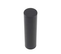 Sorandy Shaker à Sable Cylindrique en Acier Inoxydable, Instrument de Percussion Portable, Son Clair et Fort pour Musiciens, Longueur 20,3 Cm, Noir/argent, 1 unité (BLACK)