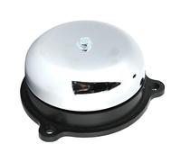 Sorandy Sonnerie électrique, Alarme de Signal sans étincelle, Puissante pour les Agences Scolaires, Usines, Acier Inoxydable, Diamètre de Base de Cloche de 4 Pouces, 1 X Cloche électrique (DC24V)