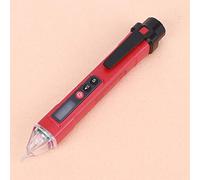 Sorandy Stylo de Test de Détecteur de Tension de Courant à sensibilité Réglable pour électriciens AC121000V Mode D'alarme Sonore/lumière/simulation pour Applications Industrielles Matériau ABS Noir