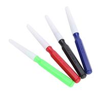 Sorandy Stylo Huileur de Lubrifiant pour Montre, Outil de Réparation Portable pour Horlogers, Jeu de Broches D'huile à Pointe en Acier au Carbone pour Un Fonctionnement Fluide, 4 Pièces Huileur de