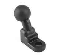 Sorandy Supports de Moto Support de Boule Fixe Isoler Amortit la Base de Choc pour Diverses Motos en Plastique Noir Trou de 10mm