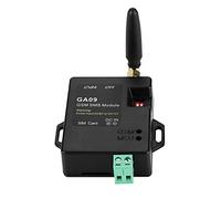 Sorandy Système D'alarme GSM 8 Canaux sans Fil SMS Compact 2G Box | Boîtier à Panneau Mince, Appel D'alarme SMS, Compatible avec Capteur de Porte Fenêtre, jusqu'à Six Téléphones, DC6V, Bandes