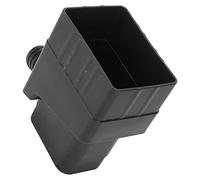 Sorandy Système de Collecte d'eau de Pluie, Conception Universelle, Inverseur Efficace pour L'arrosage du Jardin avec Tuyau de 40 Pouces (Black)