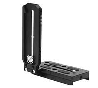 Sorandy Tableau de Tir Vertical Stabilisateur, Alliage Support en L pour Appareil Photo Reflex Numérique Plaque de Dégagement Rapide Plaque de Dégagement Rapide de Cardan pour