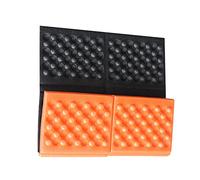 Sorandy Tapis de Coussin en Mousse Léger et Pliable pour la Randonnée, Coussin D'assise Portable pour Le Sport, Tapis Pliant Imperméable en Forme de Ruche pour Le Camping (39 * 28.5 * 0.9)