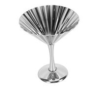 Sorandy Tasse à Glace en Acier Inoxydable, Bol à Dessert élégant, capacité de 200 Ml, Lisse et Brillante, Bol de Service Robuste sans Base avec un Design Durable, Idéal pour la Famille,