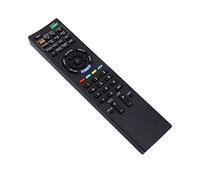Sorandy Télécommande Universelle de Remplacement pour RM-YD038 RM-YD033 -ED040, Télécommande TV Dédiée avec Accès Direct, pour KDL32EX500 KDL55HX729 KDL40EX723, ABS Noir, Transmission de 8 M