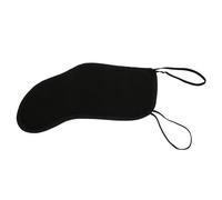 Sorandy Tissu en Coton Doux Reste à l'épaule de Violon Cousue avec Protecteur de Pad en Flanelle Noir Doux, Support Facile à Utiliser et Efficace, Bonne Fixation pour 4/4 /3 Accessoires de Violon